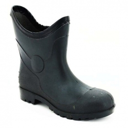 BATA - GUMBOOT (BLACK)  S4