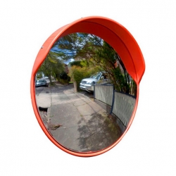 Outdoor Convex Mirror with Cap